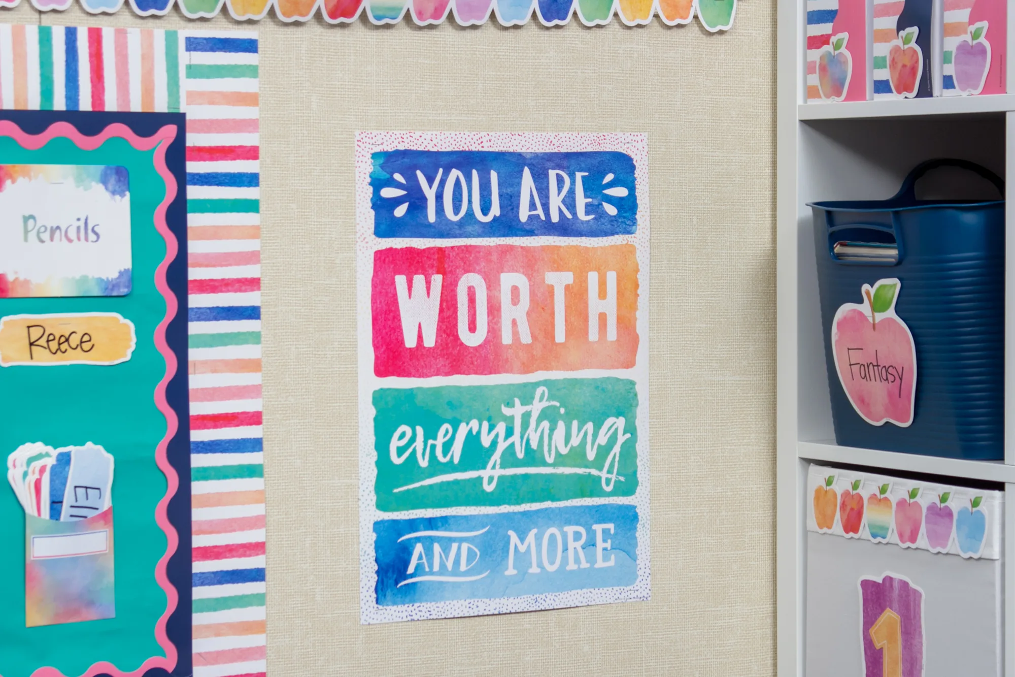 You Are Worth Everything and More Positive Poster - Image 2