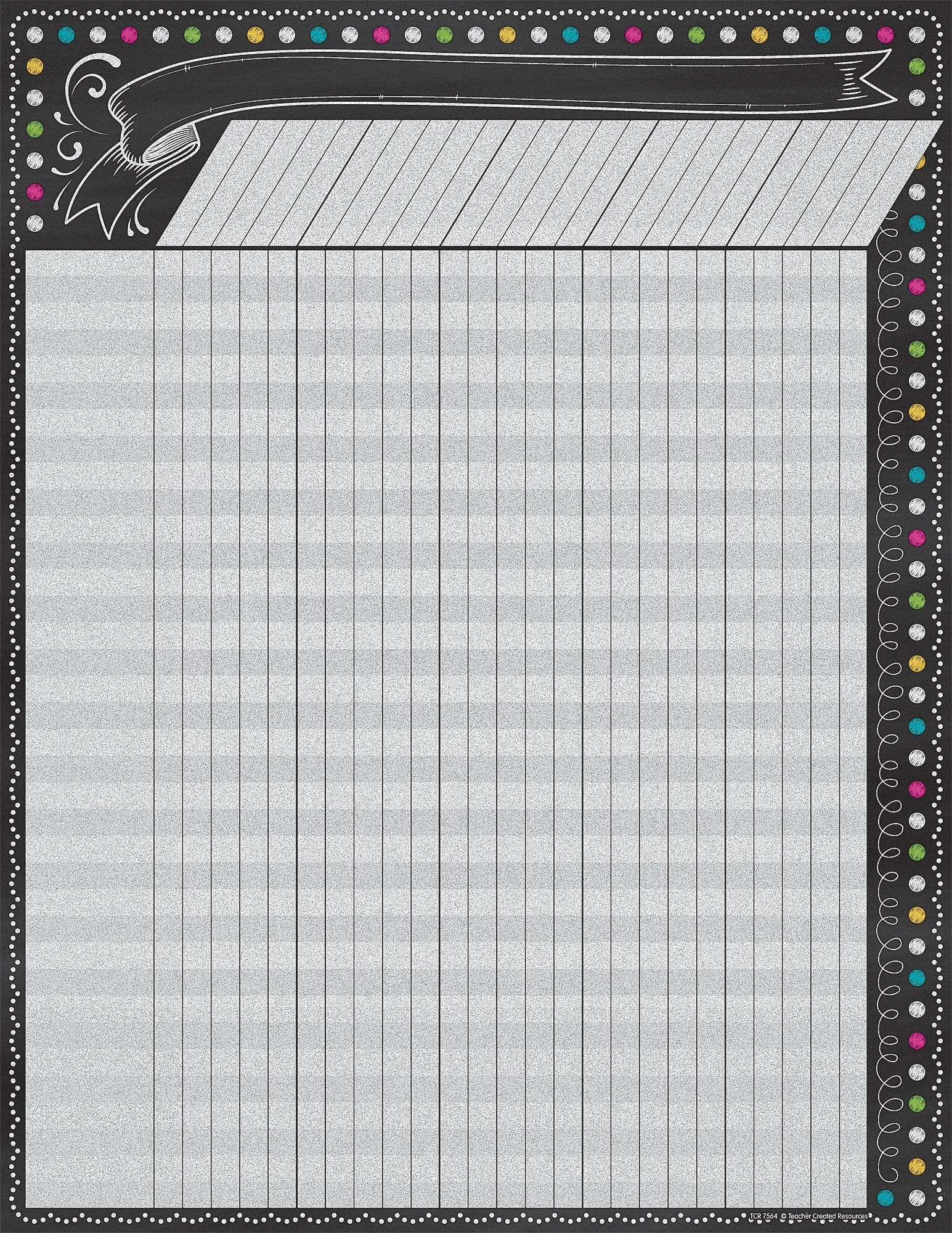 Chalkboard Brights Incentive Chart