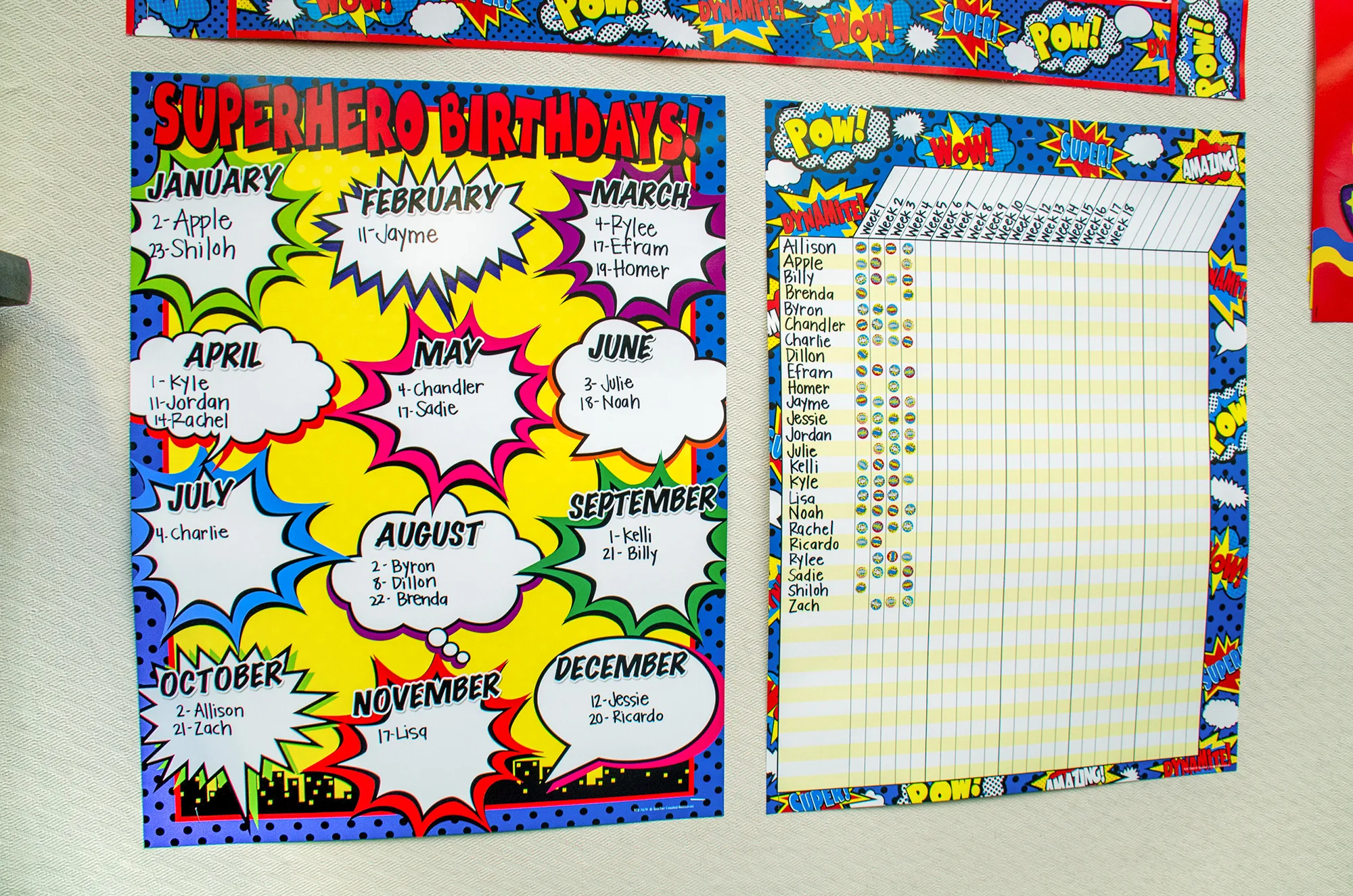 Superhero Incentive Chart - Image 2