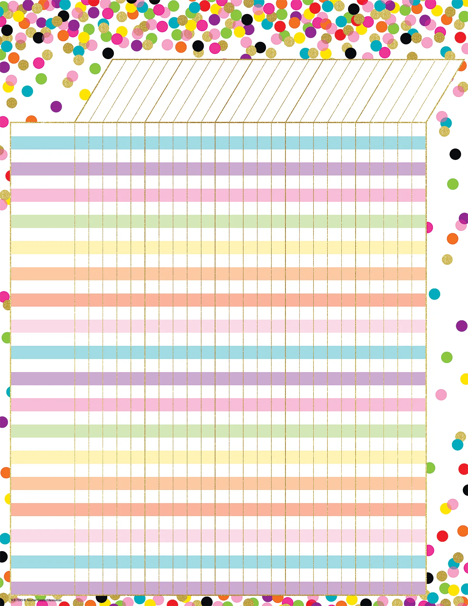 Confetti Incentive Chart