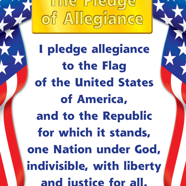 Pledge of Allegiance Chart