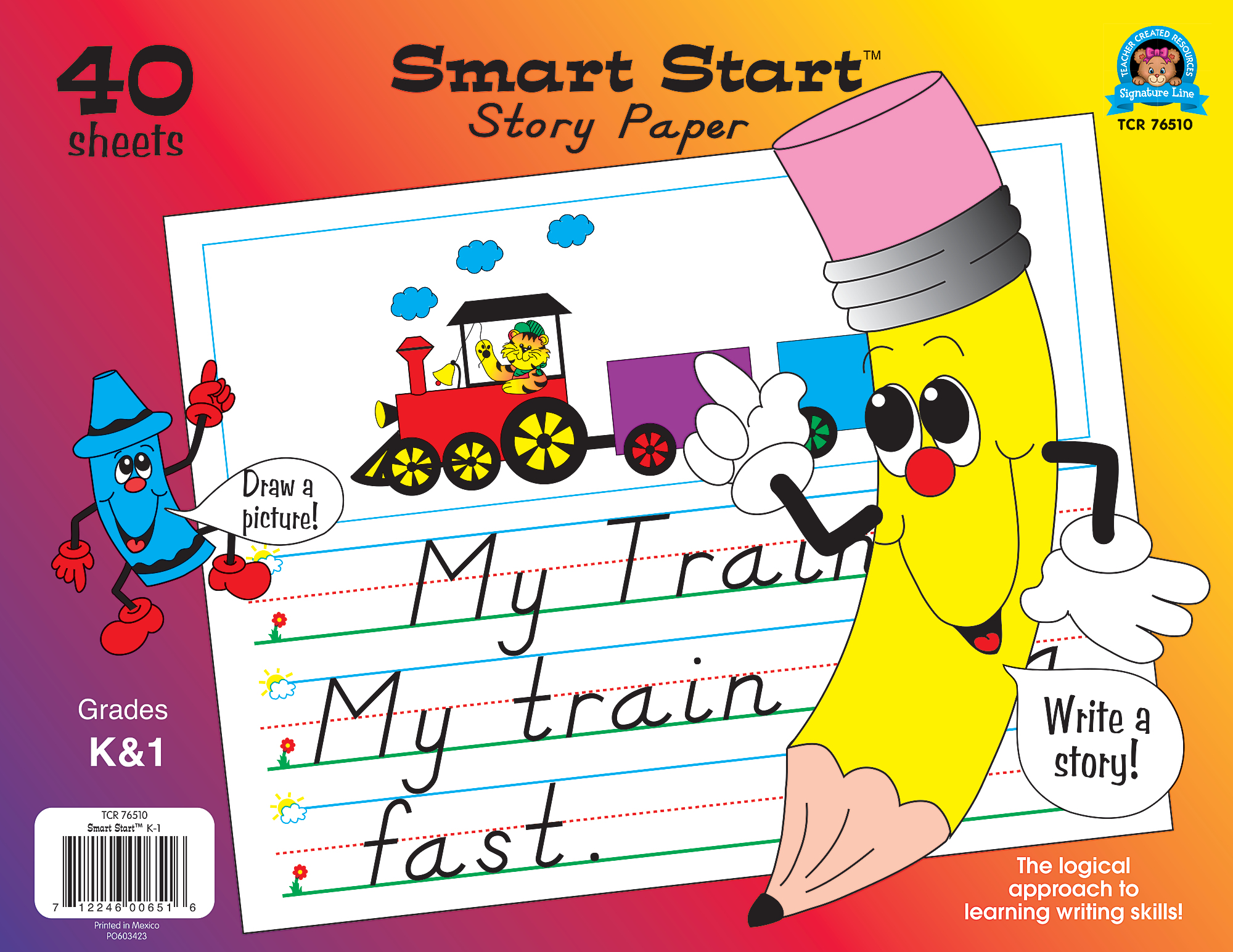Smart Start K-1 Story Paper: 40 sheet tab - Image 2