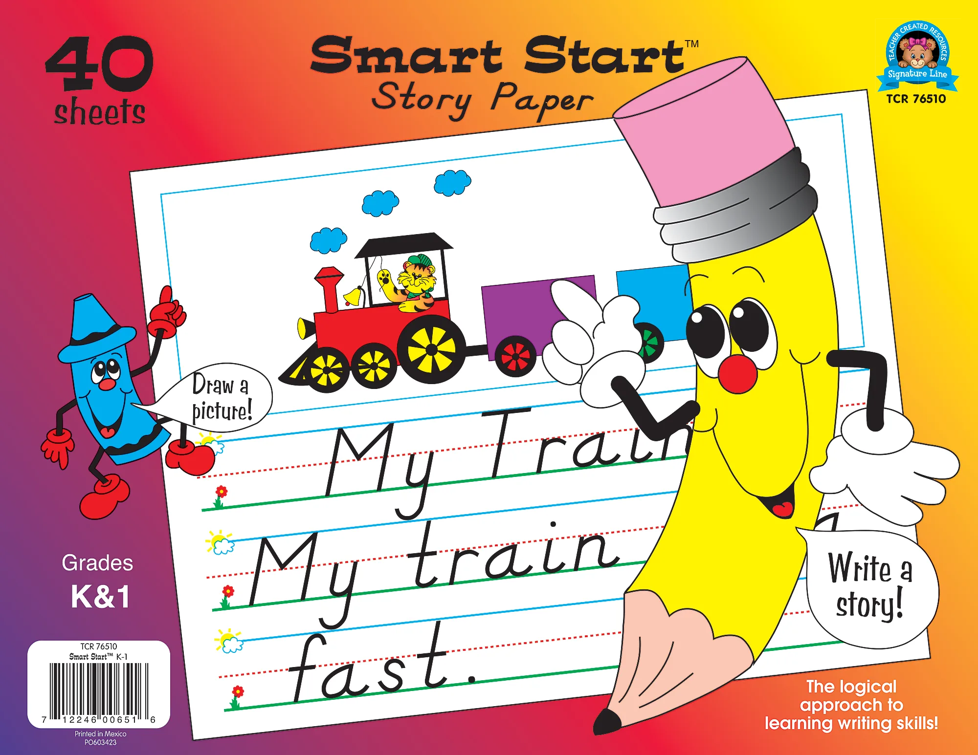 Smart Start K-1 Story Paper: 40 sheet tab - Image 2