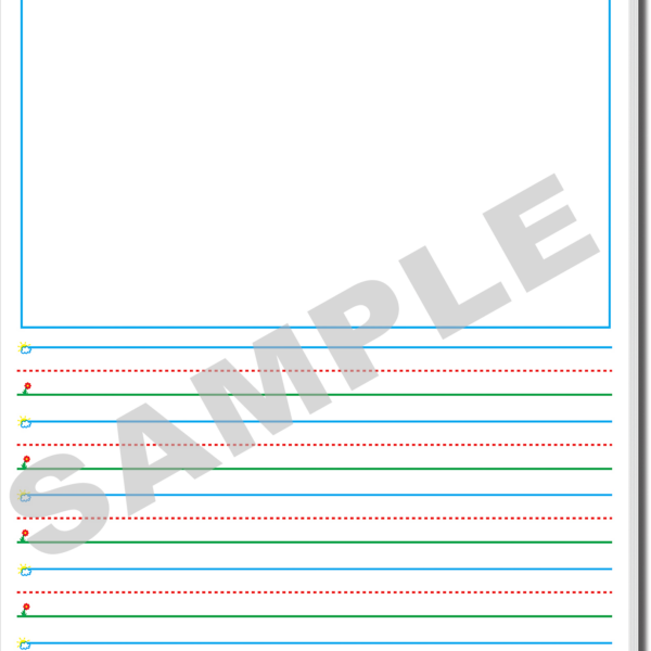 Smart Start 1-2 Story Paper: 40 sheet tab