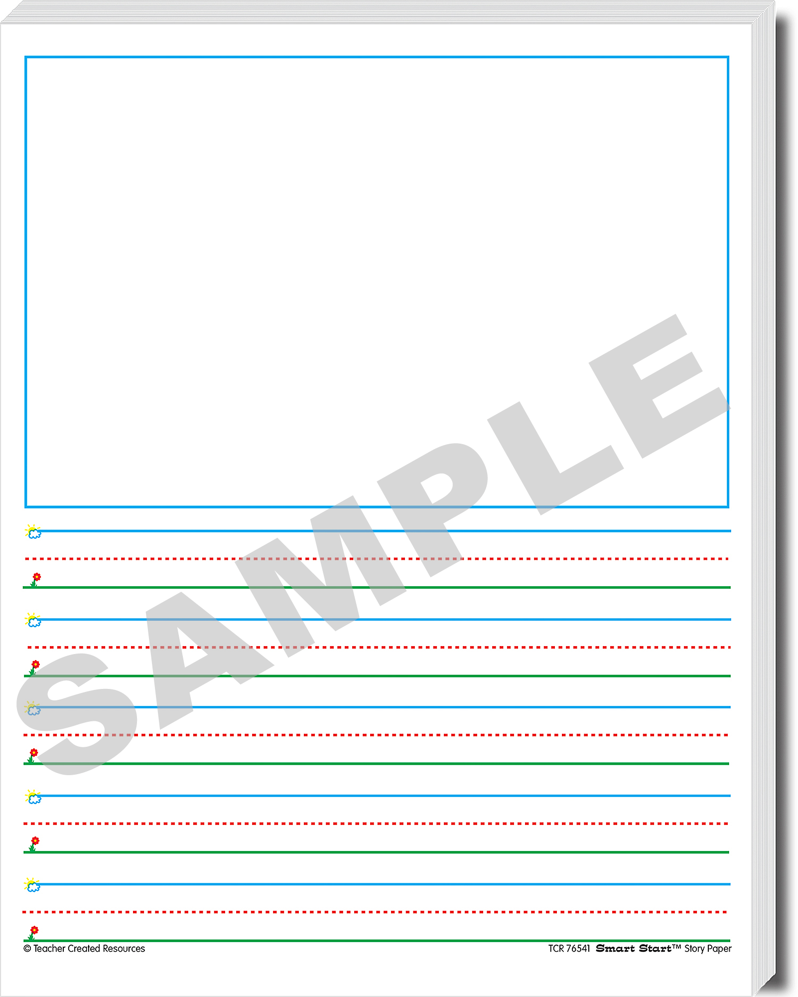 Smart Start 1-2 Story Paper: 100 she
