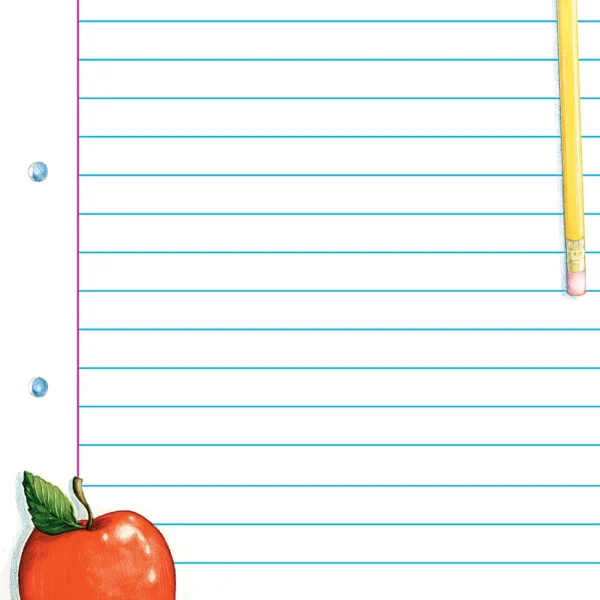 Notepad Paper Lined Chart