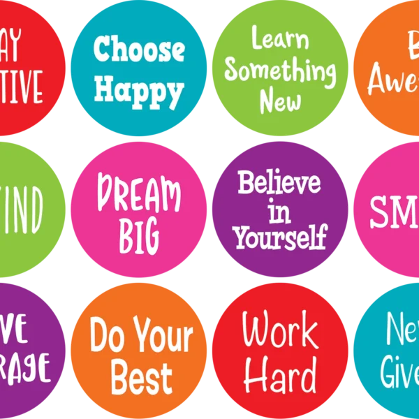 Spot On Carpet Markers Positive Sayings - "