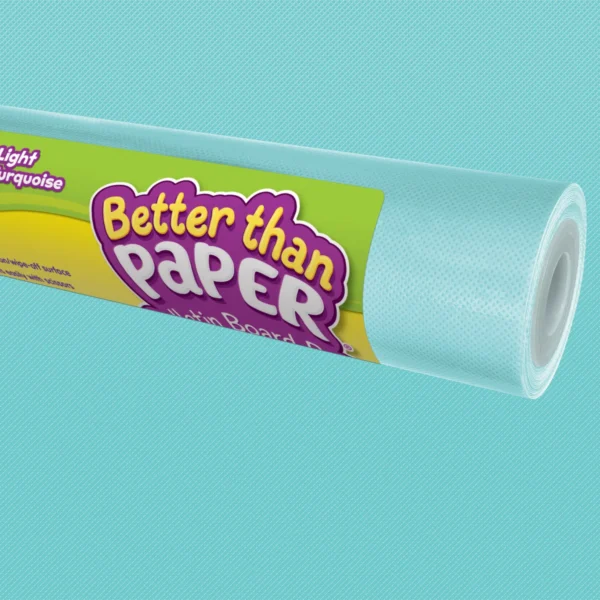 Light Turquoise Better Than Paper Bulletin Board Rol