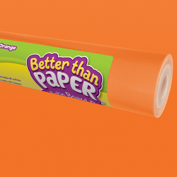 Orange Better Than Paper Bulletin Board Rol