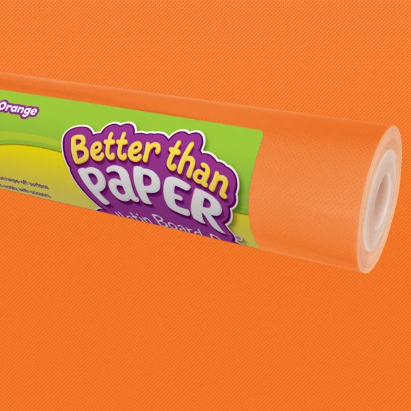 Orange Better Than Paper Bulletin Board Rol