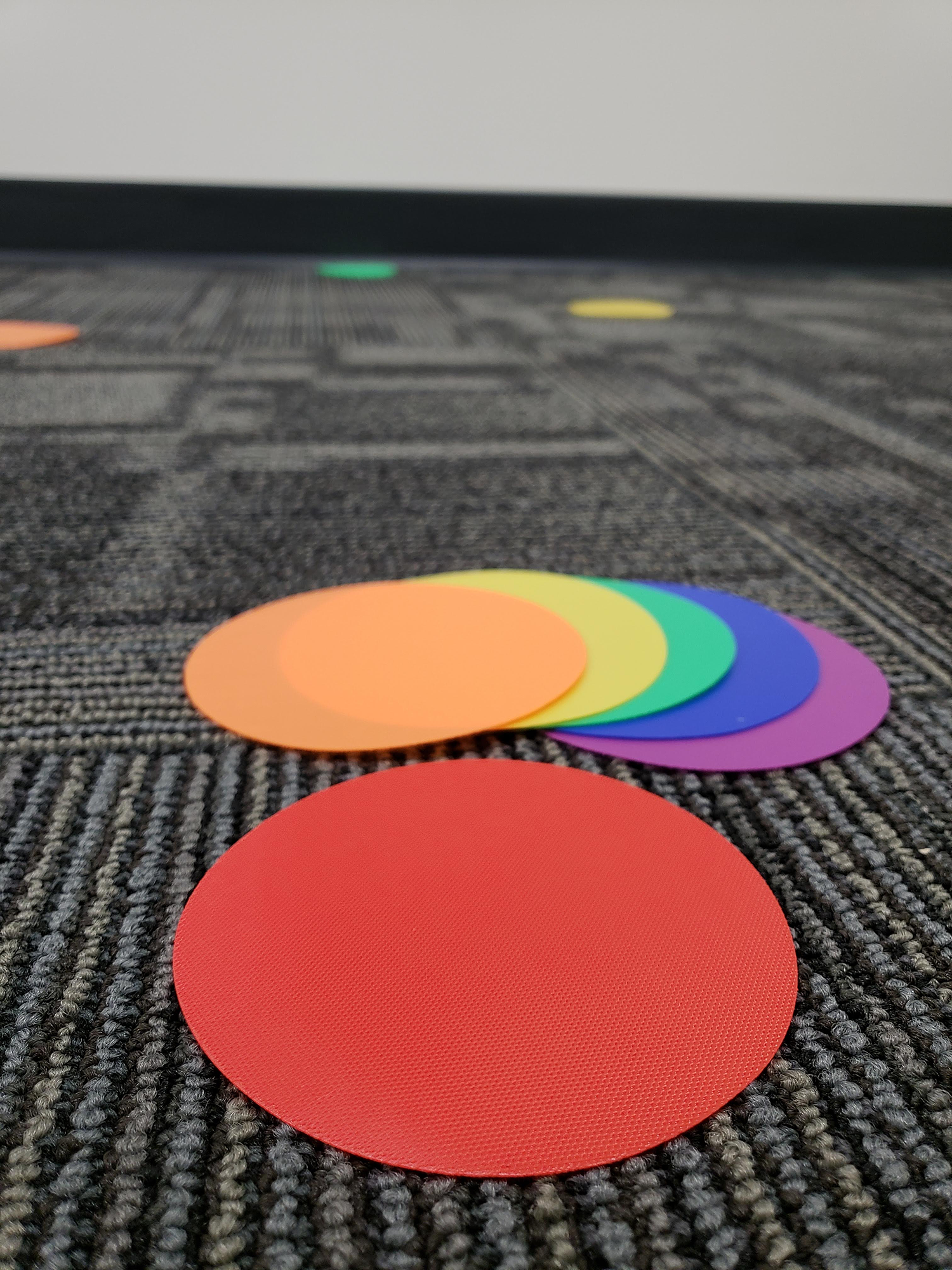Spot On Carpet Markers Colorful Circles - " - Image 2