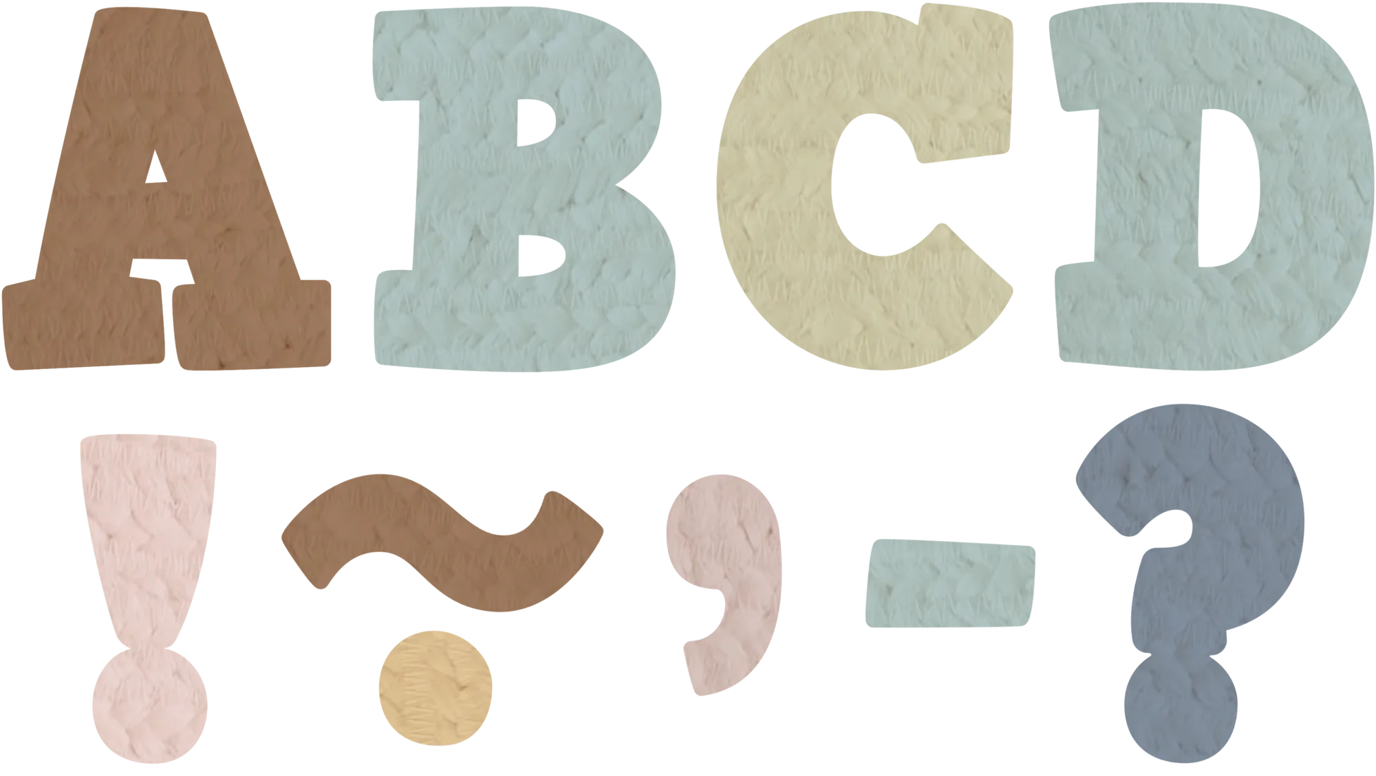 Everyone is Welcome Bold Block 3" Magnetic Letters