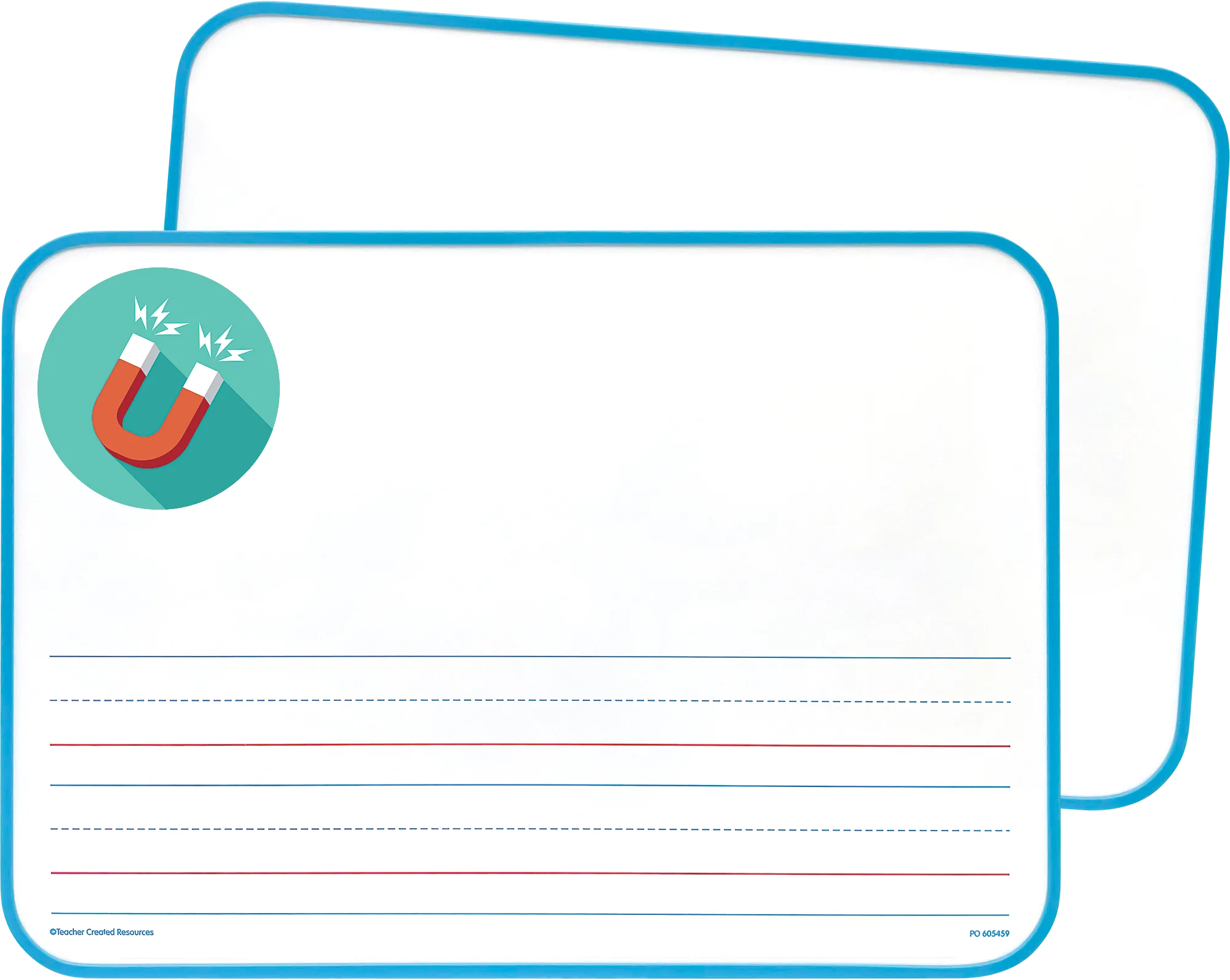 Double-Sided Show and Tell Early Writing Magnetic Dry-Erase Boards - Image 2