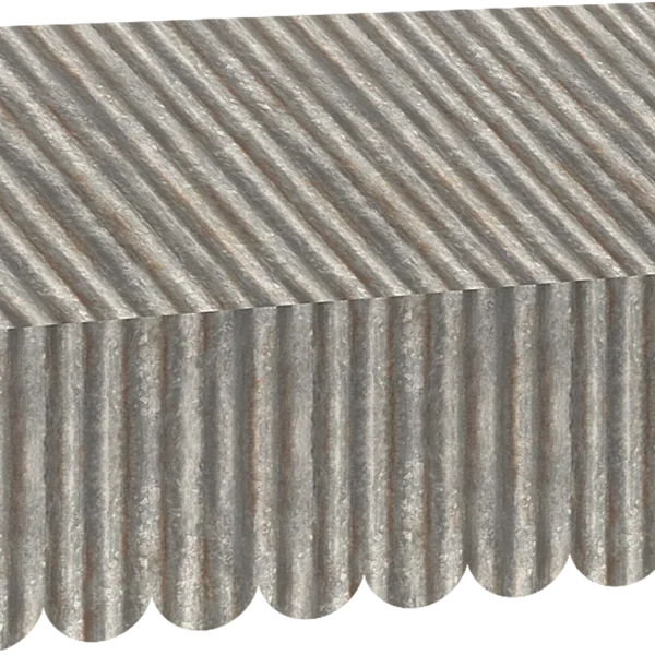 Corrugated Metal Awning