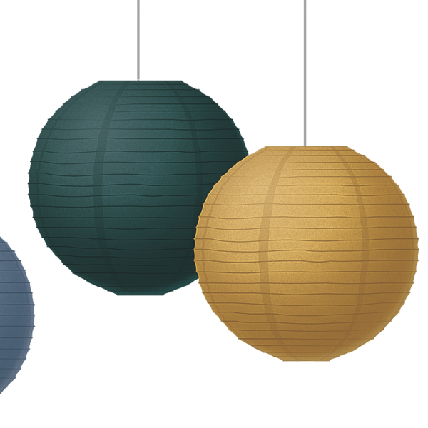 Wonderfully Wild 8" Hanging Paper Lanterns