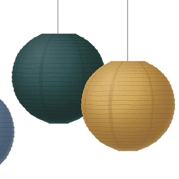 Wonderfully Wild 8" Hanging Paper Lanterns