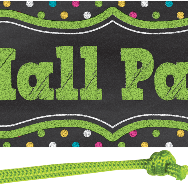Chalkboard Brights Magnetic Hall Pass