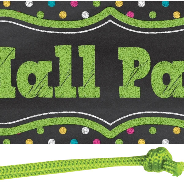Chalkboard Brights Magnetic Hall Pass