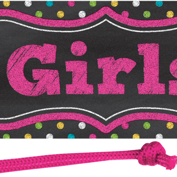 Chalkboard Brights Magnetic Girls Pass