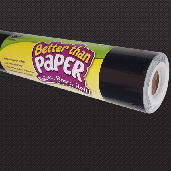 Black Better Than Paper Bulletin Board Rol