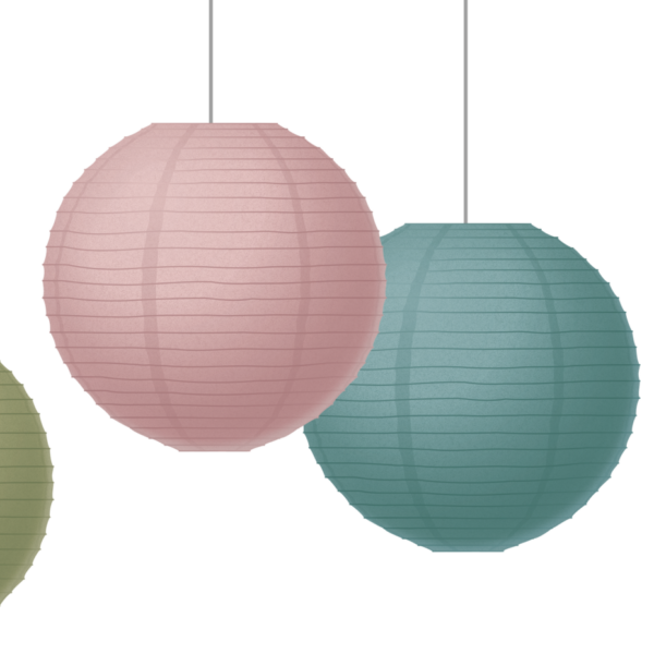 Everyone is Welcome 8" Hanging Paper Lanterns