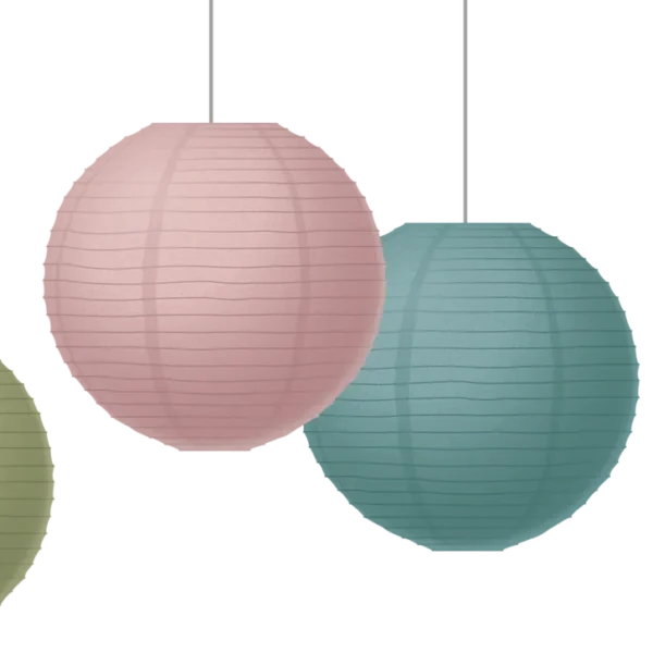 Everyone is Welcome 8" Hanging Paper Lanterns