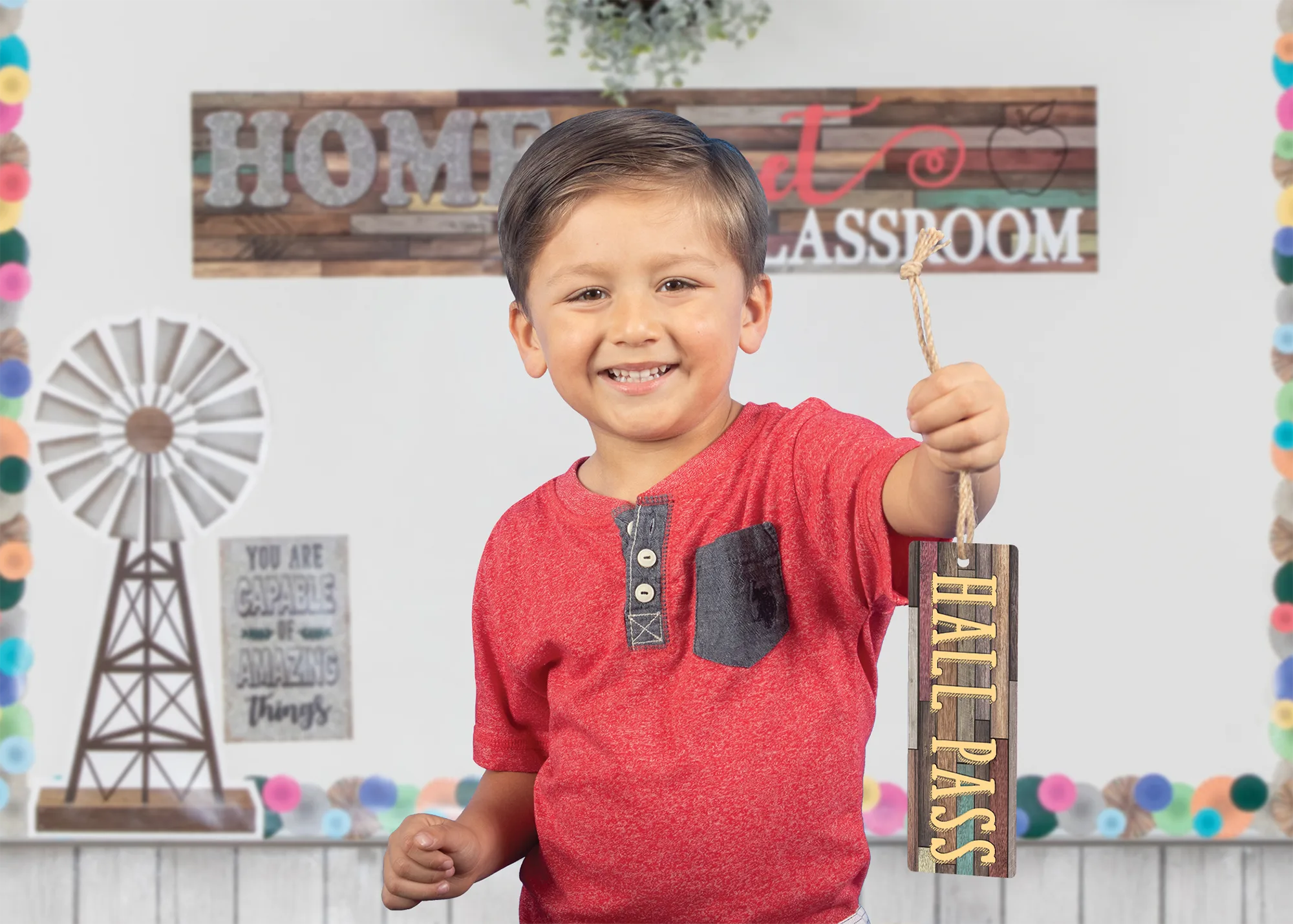 Home Sweet Classroom Magnetic Hall Pass - Image 2