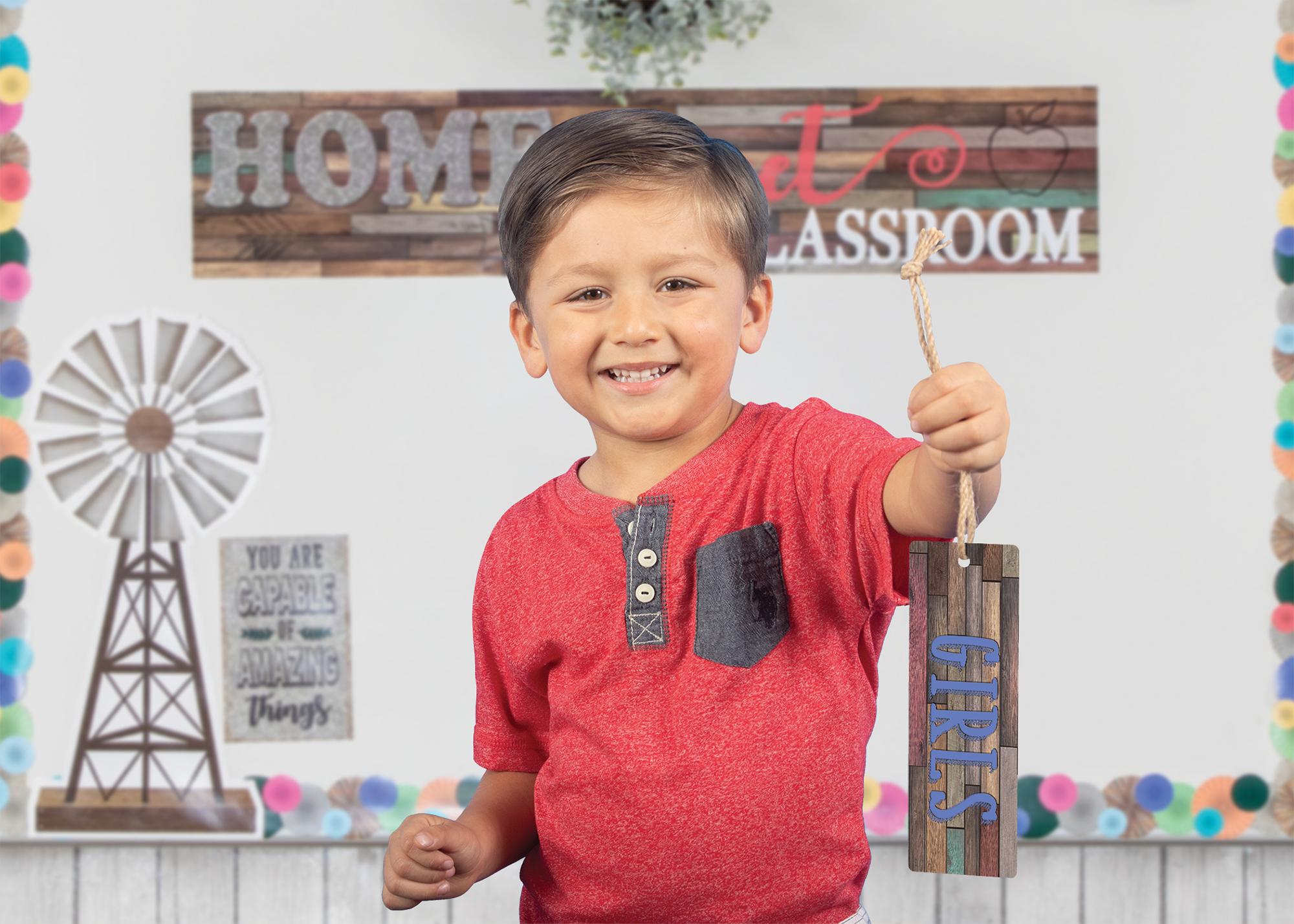 Home Sweet Classroom Magnetic Girls Pass - Image 2