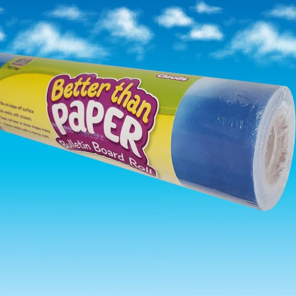Clouds Better Than Paper Bulletin Board Rol