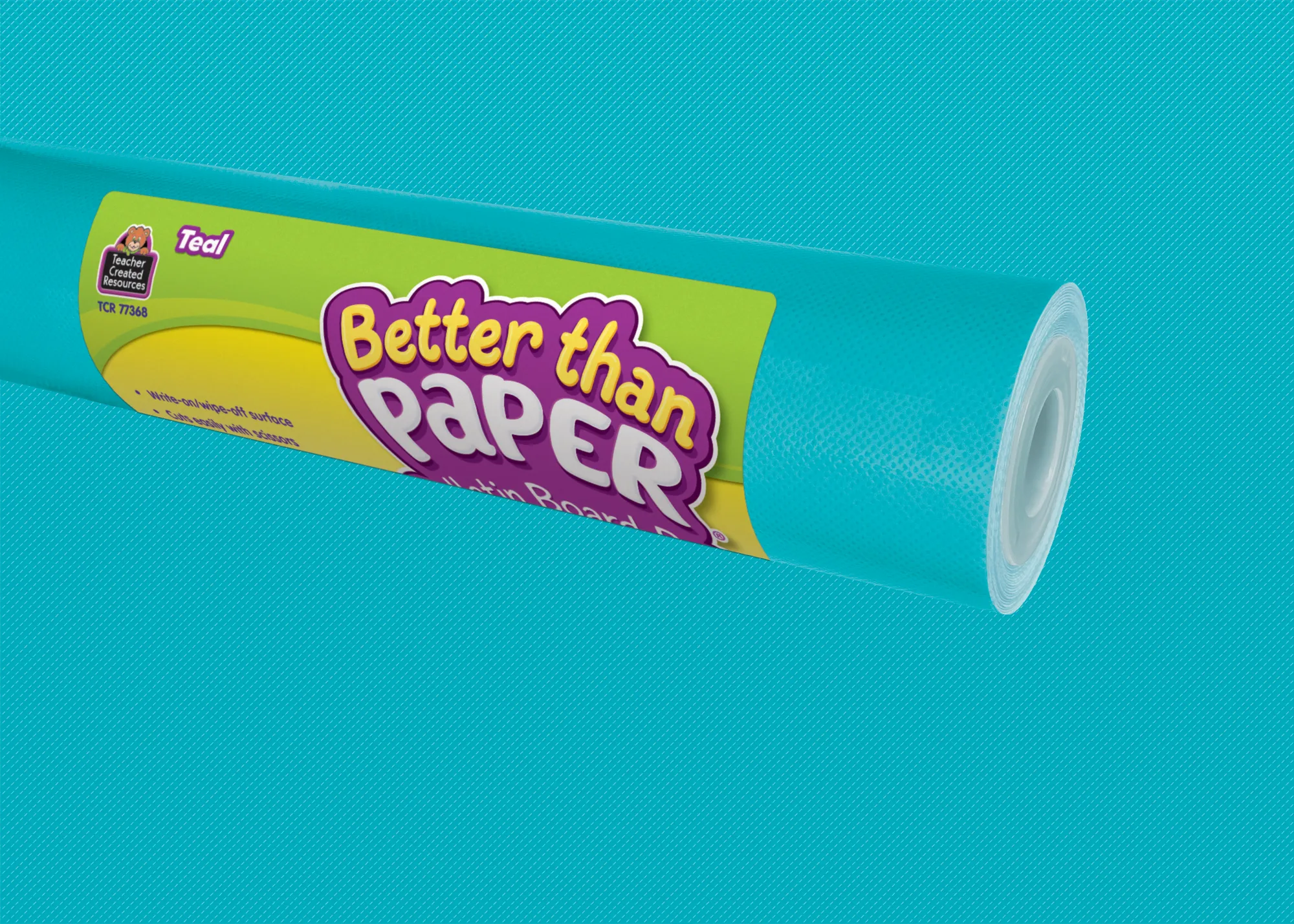Teal Better Than Paper Bulletin Board Rol