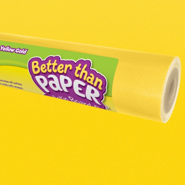 Yellow Gold Better Than Paper Bulletin Board Rol