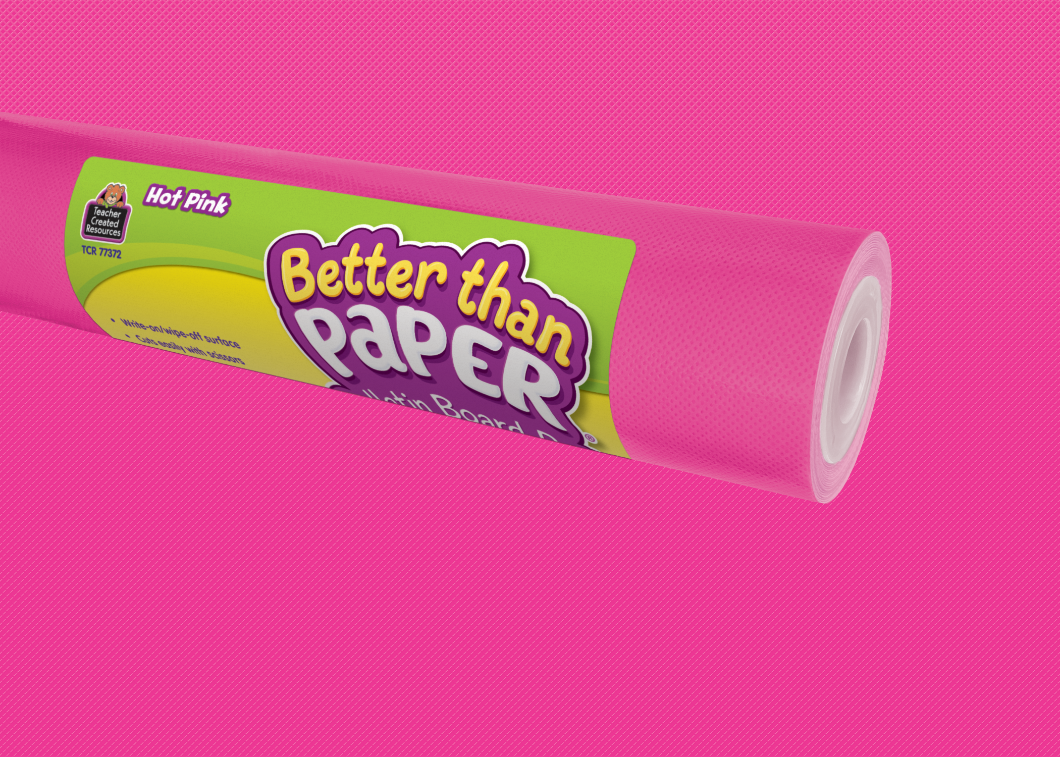 Hot Pink Better Than Paper Bulletin Board Rol