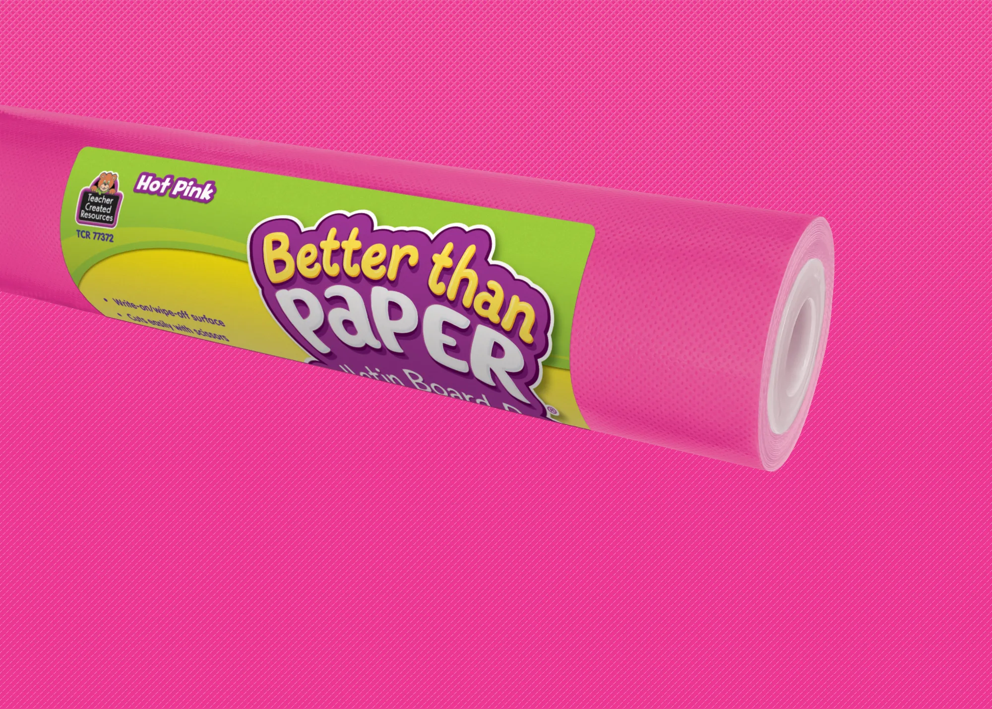 Hot Pink Better Than Paper Bulletin Board Rol