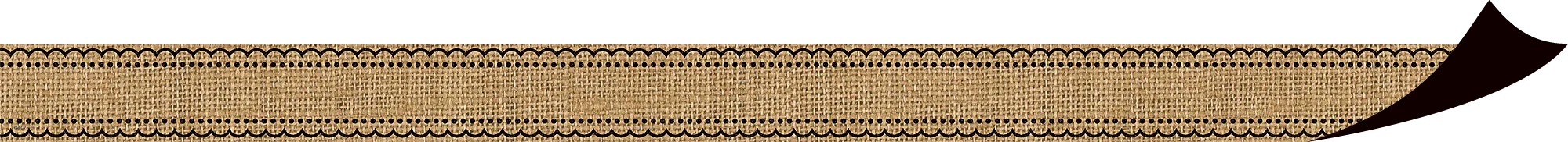 Burlap Magnetic Border - Image 2