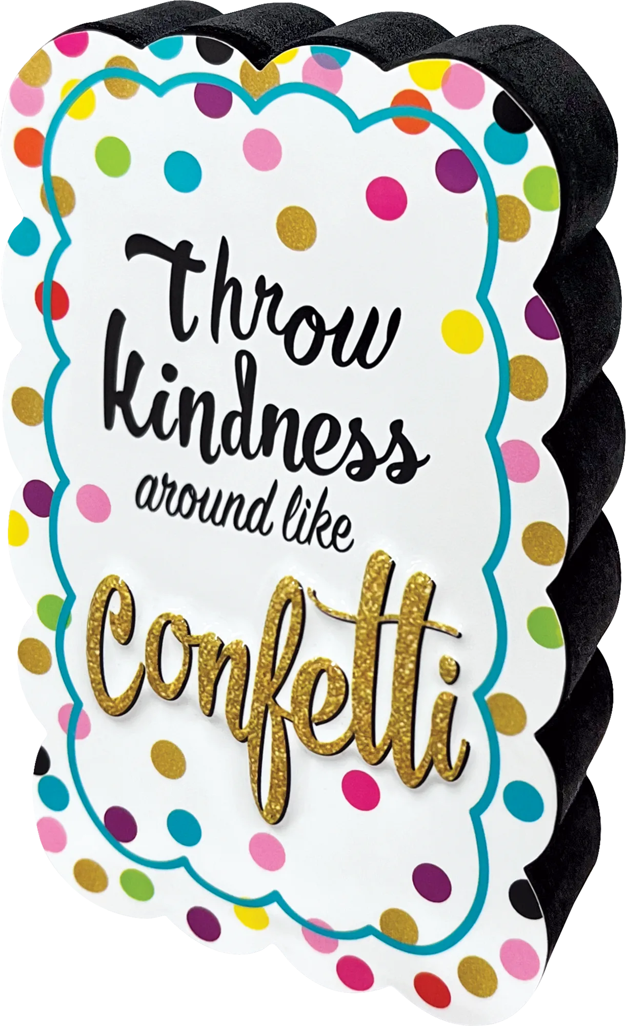 Confetti Magnetic Whiteboard Eraser