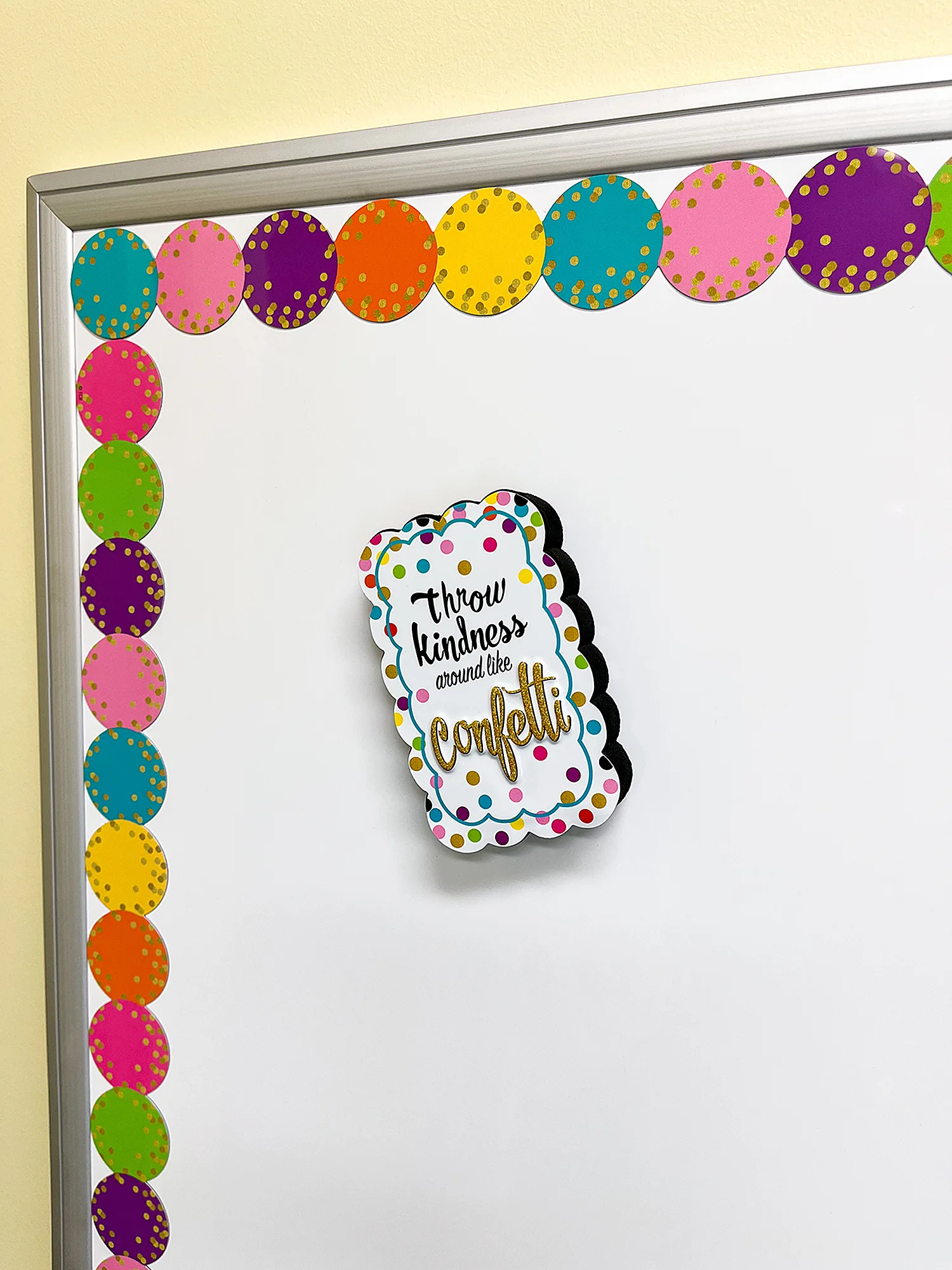 Confetti Magnetic Whiteboard Eraser - Image 2