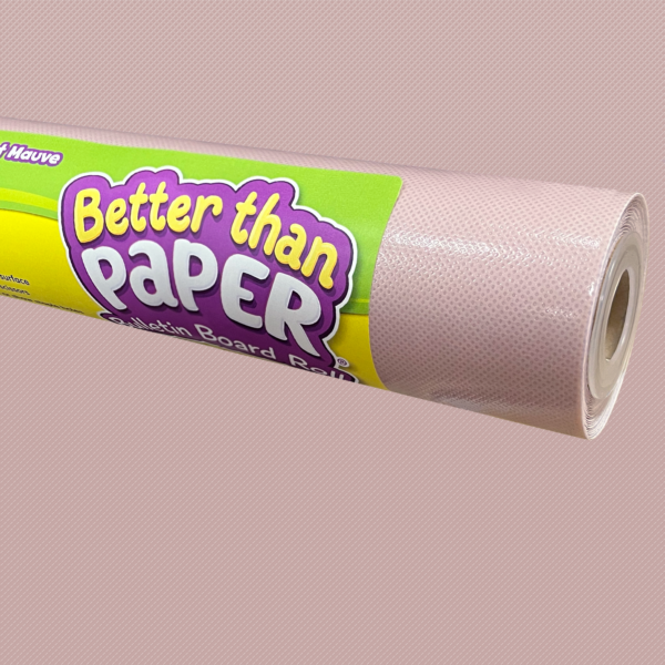 Light Mauve Better Than Paper Bulletin Board Rol