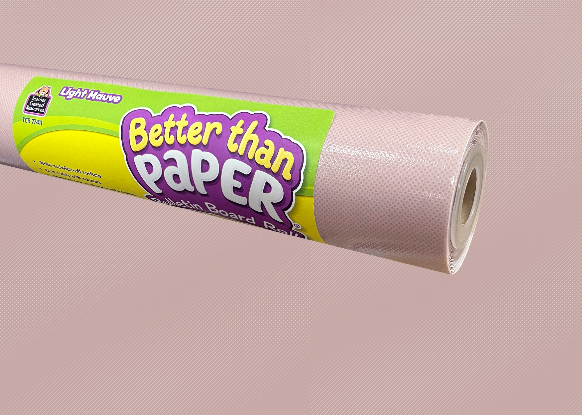 Light Mauve Better Than Paper Bulletin Board Rol