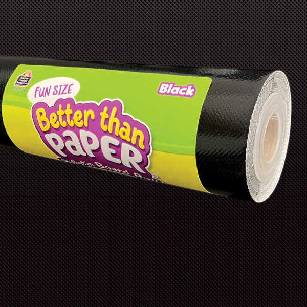 Fun Size Black Better Than Paper Bulletin Board Rol