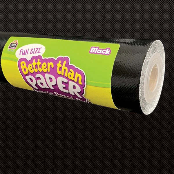 Fun Size Black Better Than Paper Bulletin Board Rol