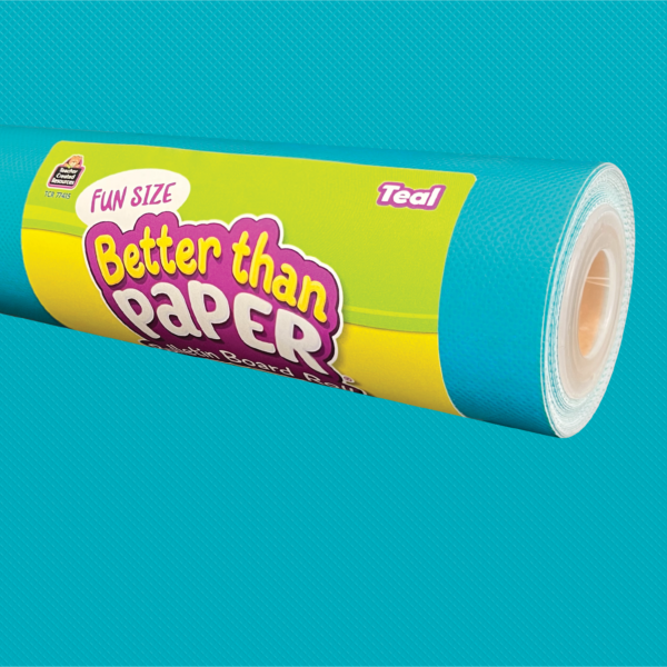 Fun Size Teal Better Than Paper Bulletin Board Rol