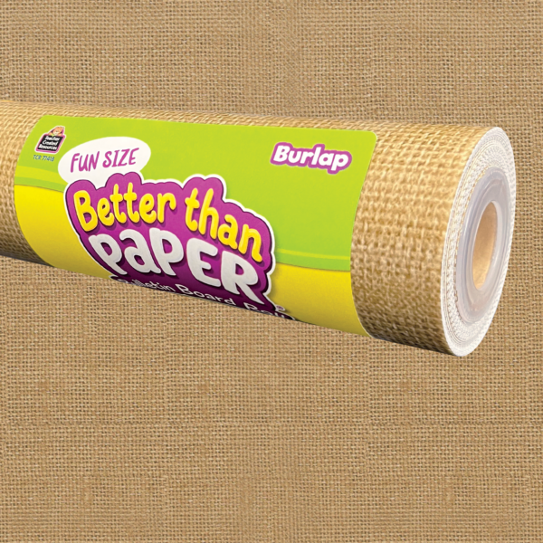 Fun Size Burlap Better Than Paper Bulletin Board Rol