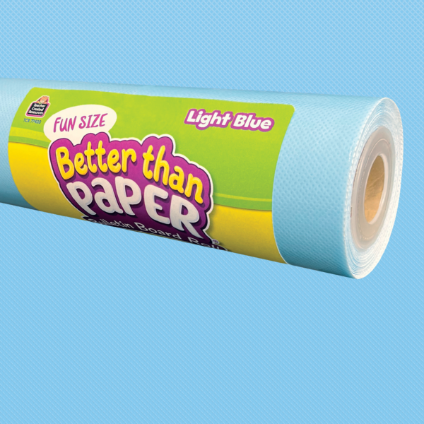 Fun Size Light Blue Better Than Paper Bulletin Board Rol