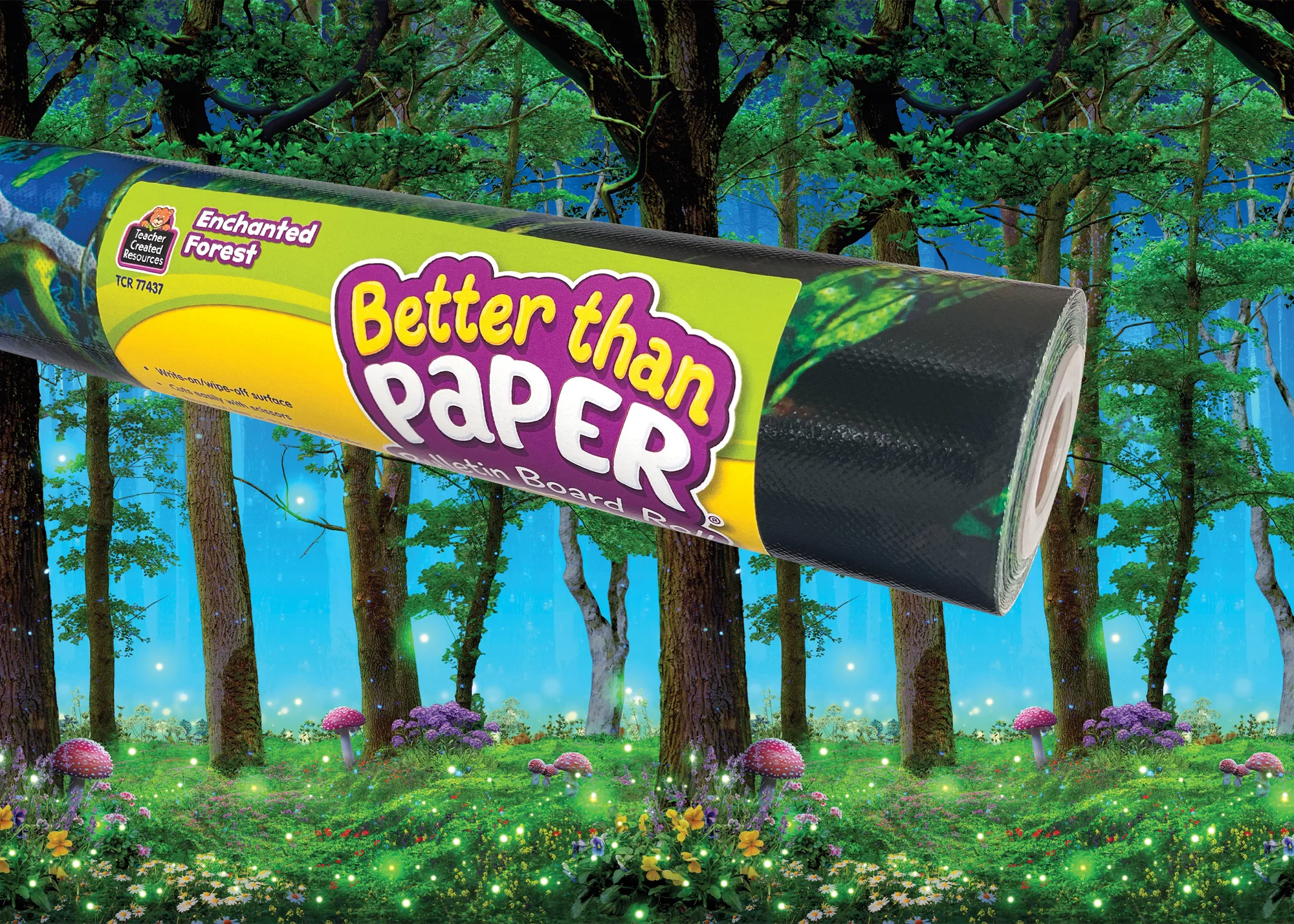 Enchanted Forest Better Than Paper Bulletin Board Rol