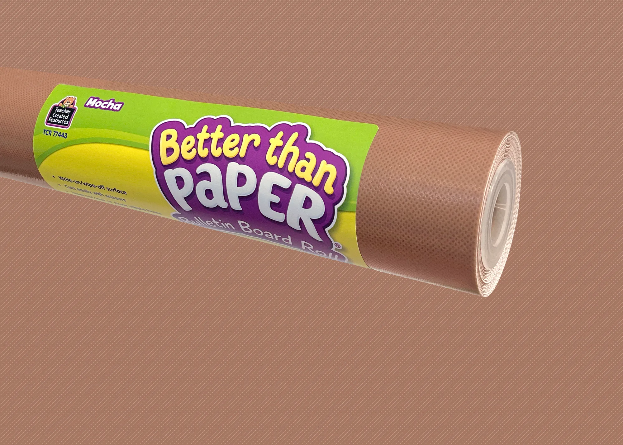 Mocha Better Than Paper Bulletin Board Rol