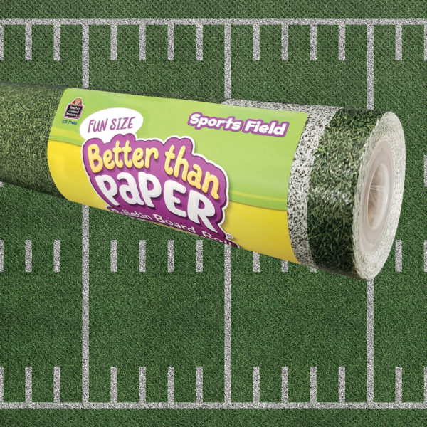 Fun Size Sports Field Better Than Paper Bulletin Board Rol