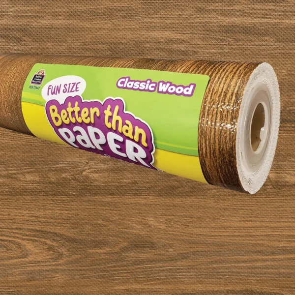 Fun Size Classic Wood Better Than Paper Bulletin Board Rol