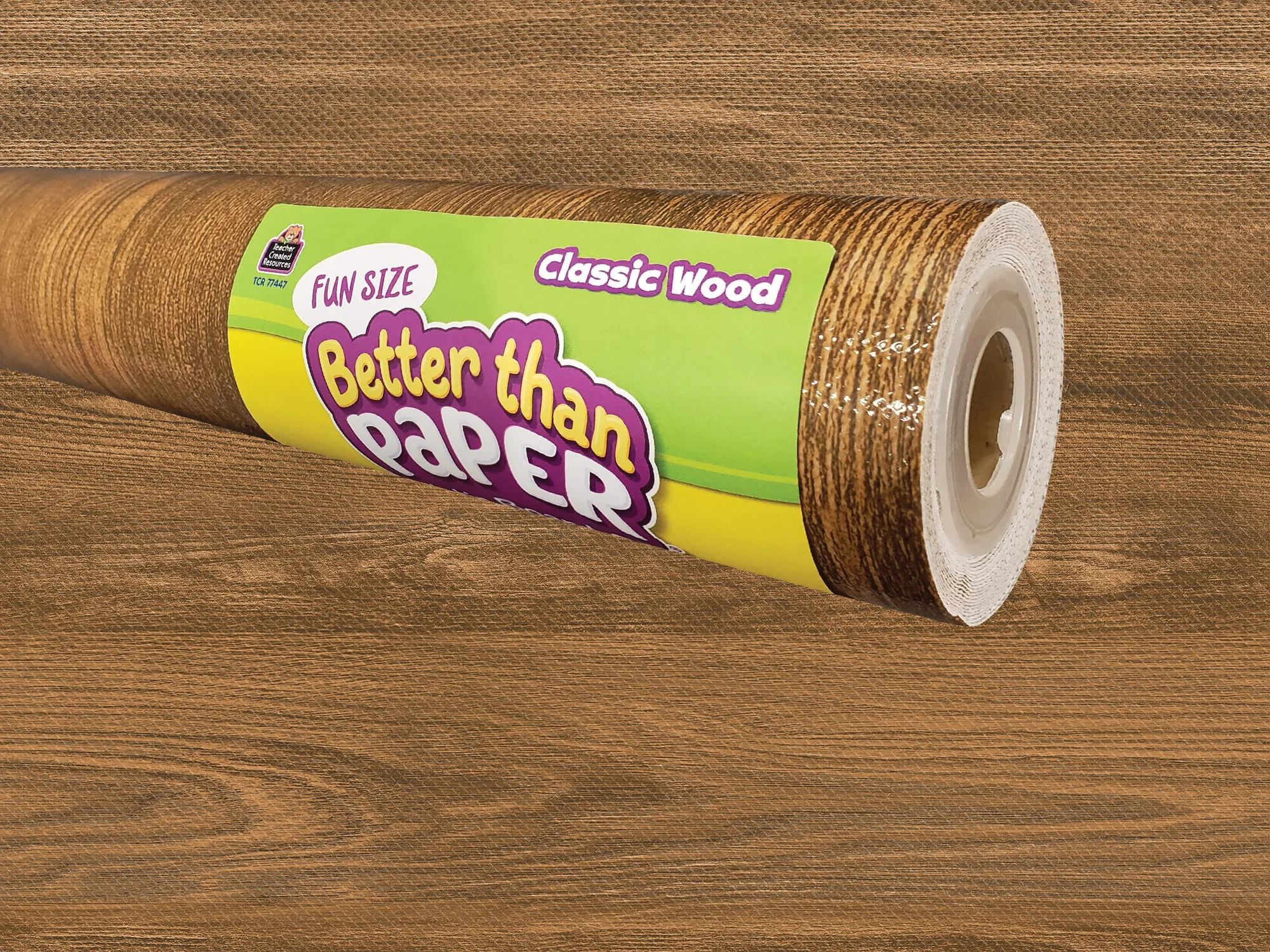 Fun Size Classic Wood Better Than Paper Bulletin Board Rol