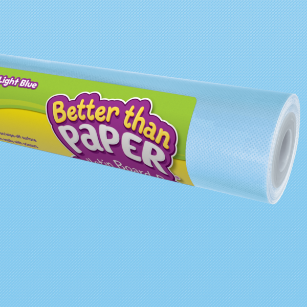 Light Blue Better Than Paper Bulletin Board Rol