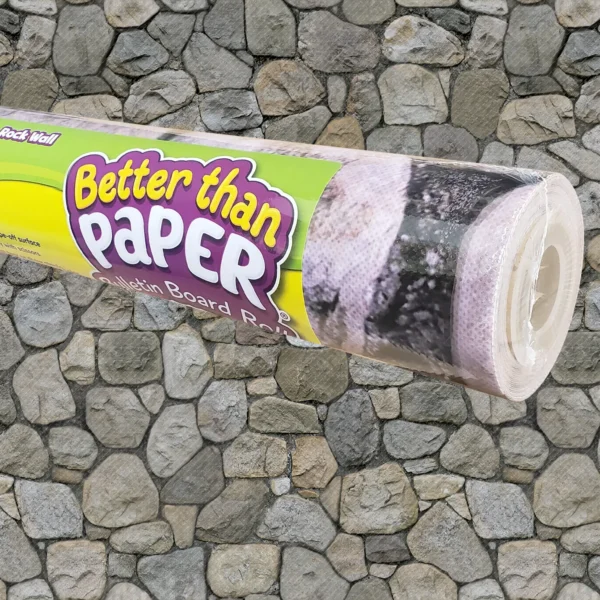 Rock Wall Better Than Paper Bulletin Board Rol
